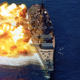 Illustration for article titled Spectacular photos of the US Navys most powerful battleship ever